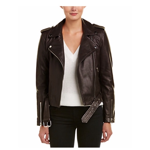 Walter Baker Jackets Coats Walter Baker Allison Leather Jacket Poshmark